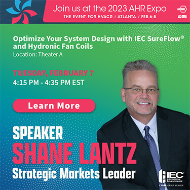 Shane Lantz: Optimize Your System Design with IEC SureFlow and Hydronic Fan Coils
