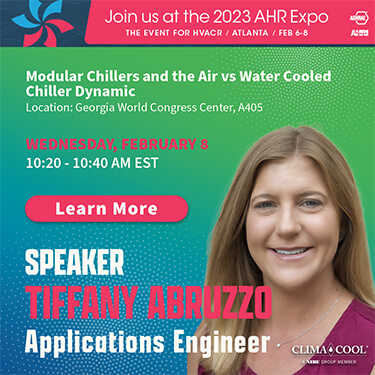 Tiffany Abruzzo: Modular Chillers and the Air Vs Water Cooled Chiller Dynamics