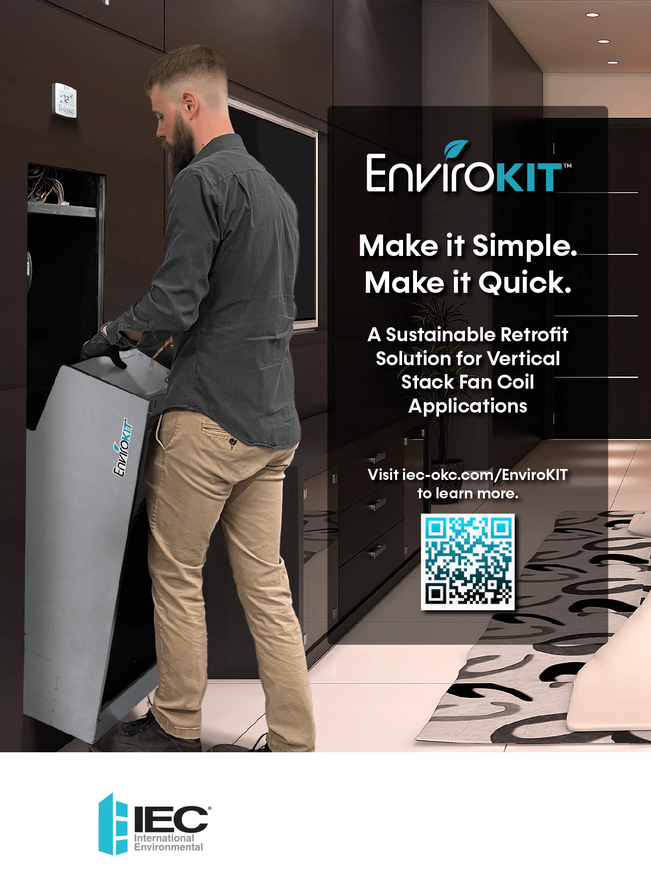 AD: IEC's EnviroKIT. Make it Simple. Make it Quick. - For Right Page